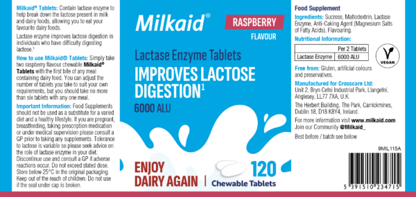 Milkaid Lactase Enzyme - Image 2